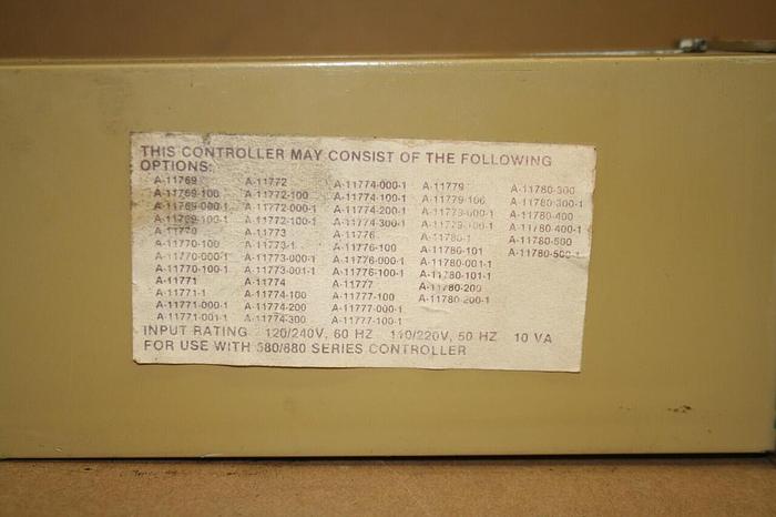 Used BARBER COLMAN Temperature Controller 585A-00016-000-0-00 Used