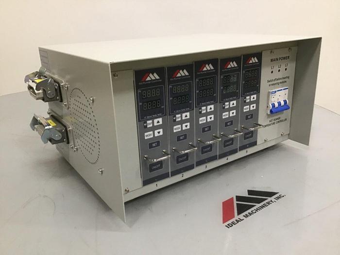 Used METAL FABRICATOR 5 Zone Hot Runner HRTC-05S/L-A1 USED