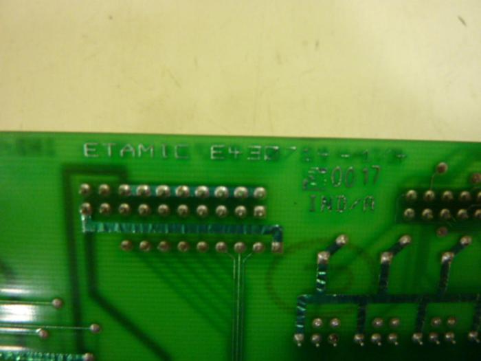 Used ETAMIC Circuit Board E414194/000 #66723