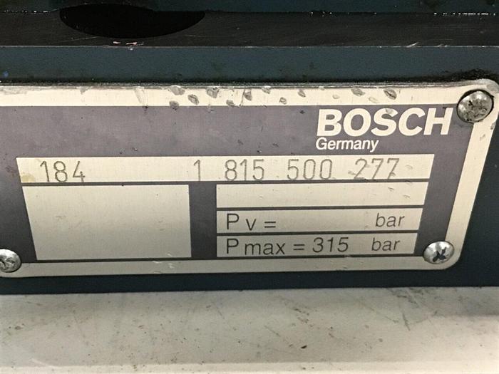Used BOSCH Proportional Pressure Relief Valve 0 811 402 019 USED