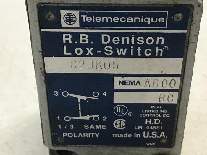 Used TELEMECANIQUE Lox-Switch C2JK05 #121790