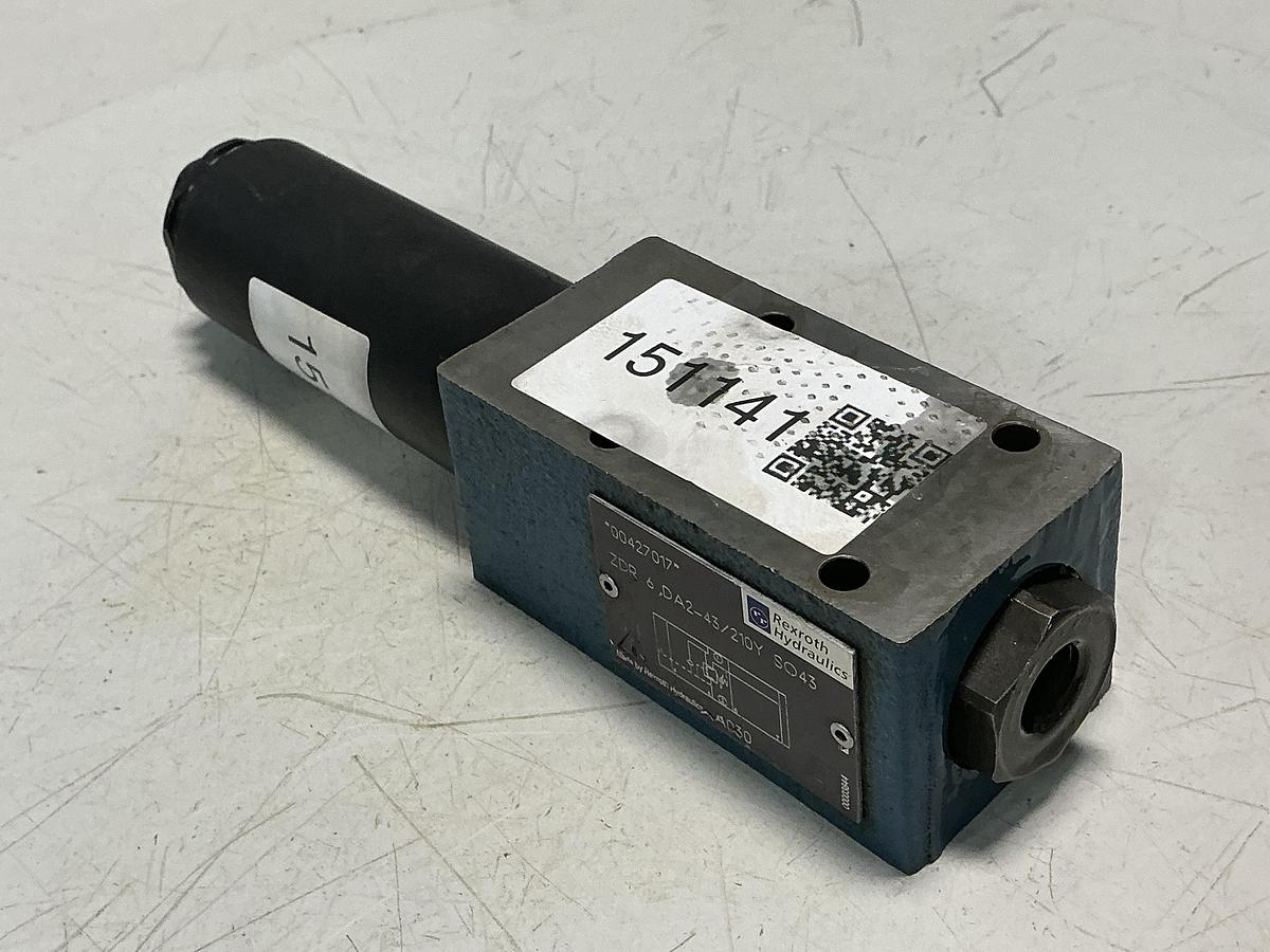 Used REXROTH ZDR6DA2-43/210Y SO43 Valve  USED