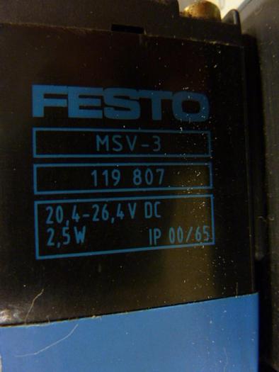 Used FESTO Control Block / Valve Terminal IFB8-02 #52849