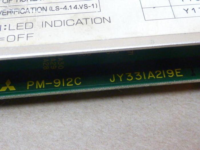 Used MITSUBISHI Circuit Board PM-912C Used