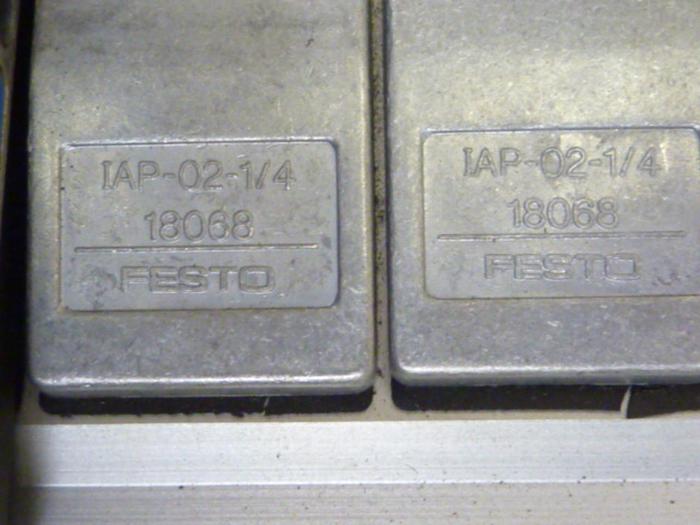 Used FESTO Control Block / Valve Terminal IFB8-02 #52706