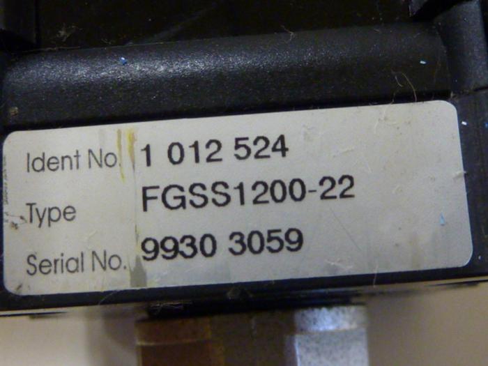 Used SICK OPTIC ELECTRONIC Light Curtain FGSS 1200-22 Used