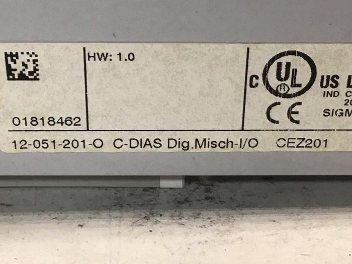 Used SIGMATEK Module CEZ201 12-051-201-O Used