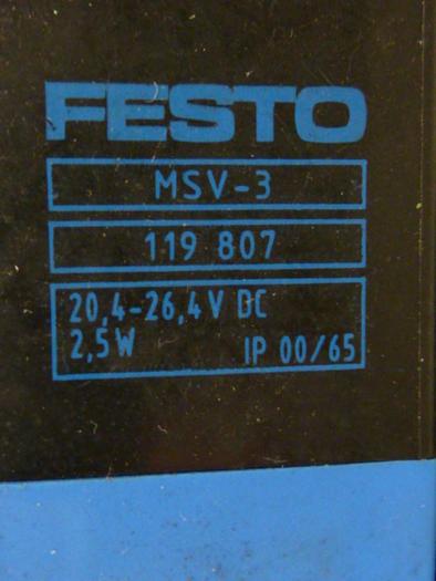 Used FESTO Control Block / Valve Terminal IFB8-02 #52803