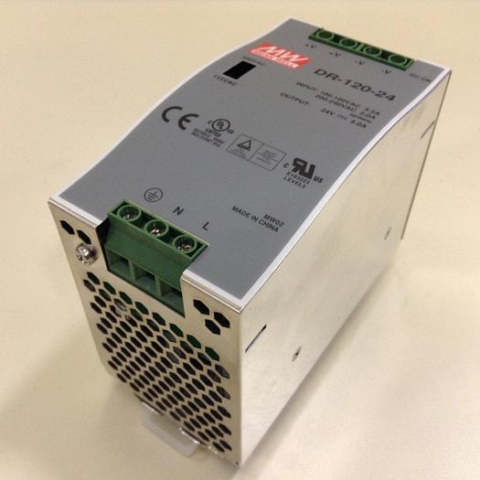 Used MEAN WELL Power Supply DR-120-24 #85521