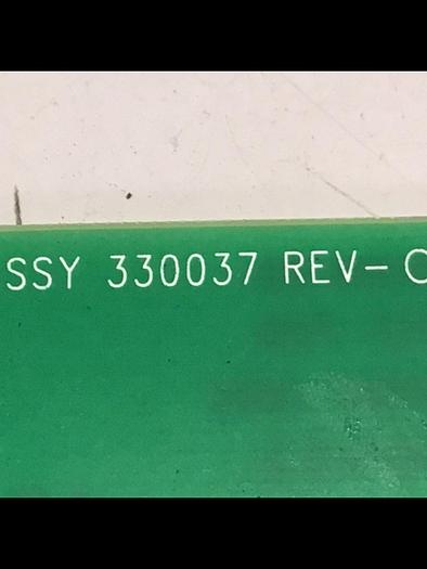 Used VAN DORN DC Input Board 330037 PC330-037 Used