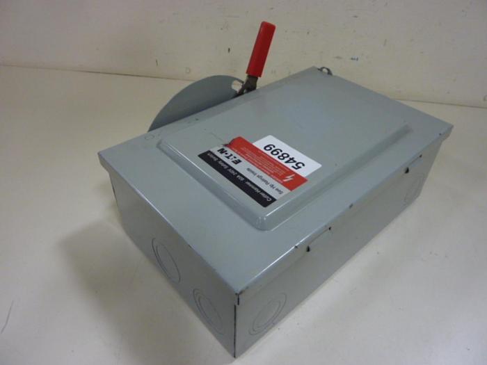 Used CUTLER HAMMER 60 Amp Safety Switch DG322NGB #84516