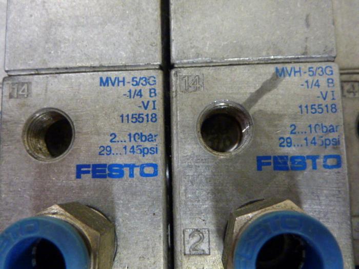 Used FESTO Control Block / Valve Terminal IFB8-02 #52858