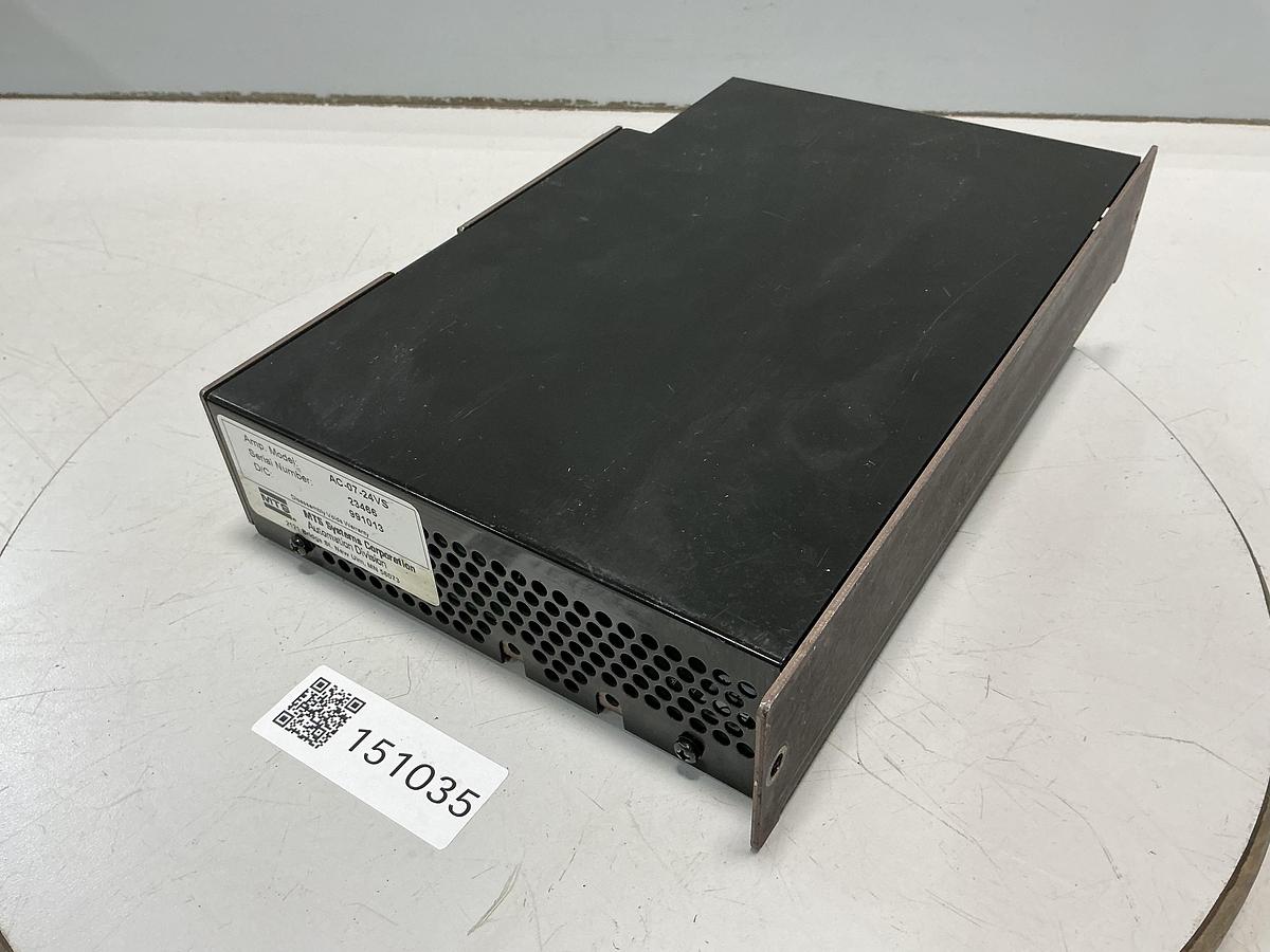 Used MTS SYSTEMS CO AC-07-24VS