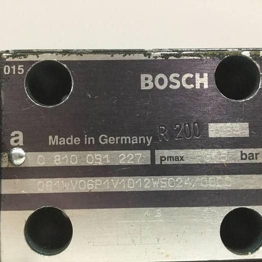 Used BOSCH Directional Valve 0 810 091 227 #90912