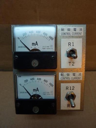 Used TOSHIBA Injectvisor Gauge 7W20R2-3 #6730