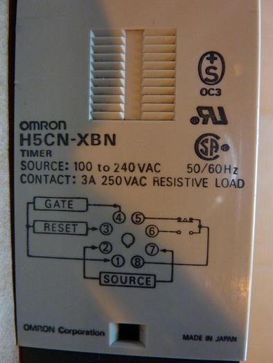 Used OMRON Timer HSCN-XBN #25694