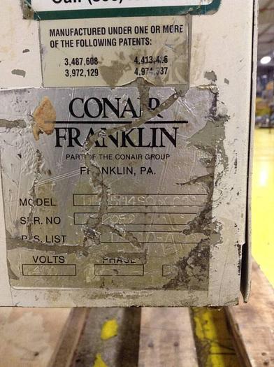 Used CONAIR FRANKLIN CD30 Desiccant Dryer w/Hopper CD30 HOP Used