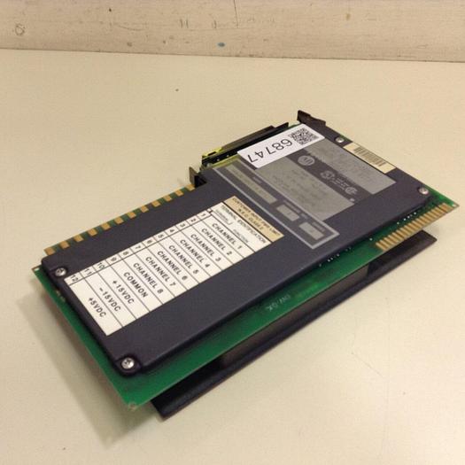 Used ALLEN BRADLEY Analog Input Module 1771-IE02 SER A #68747
