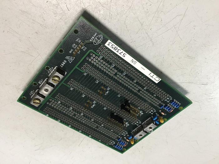 Used CTI Van Dorn Control Rack Board UNI 823 Z9714692B #122201