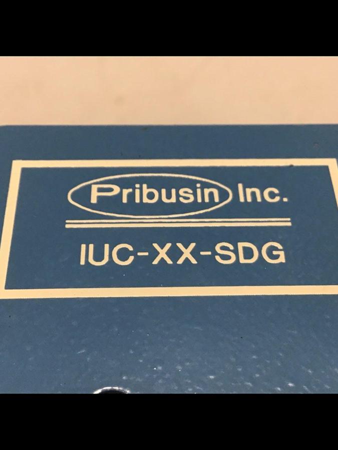 Used PRIBUSIN Process Controller IUC-66-SDG-MCADV USED