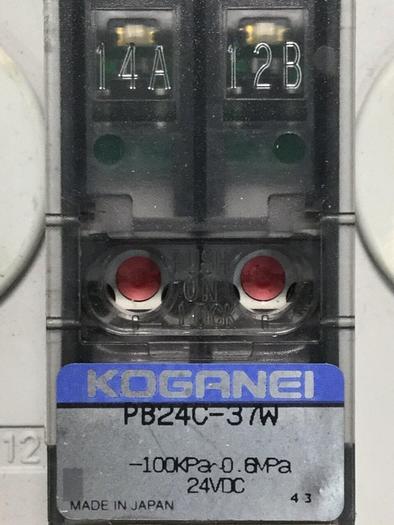 Used KOGANEI Valve PBM1P-9W #104873