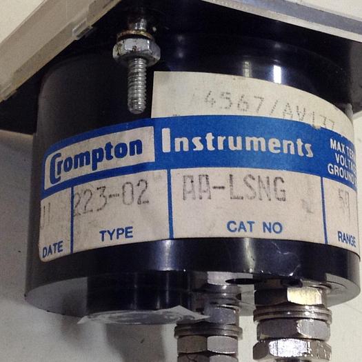 Used CROMPTON Meter AA-LSNG #83858