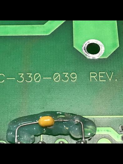 Used VAN DORN Analog Terminal Board PC330-039 330-039 #141350