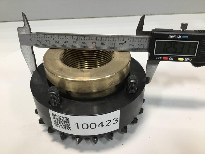 Used CINCINNATI MILACRON Die Height / Adjustable Tie Bar Nut 5035745/ATBN Used #100423