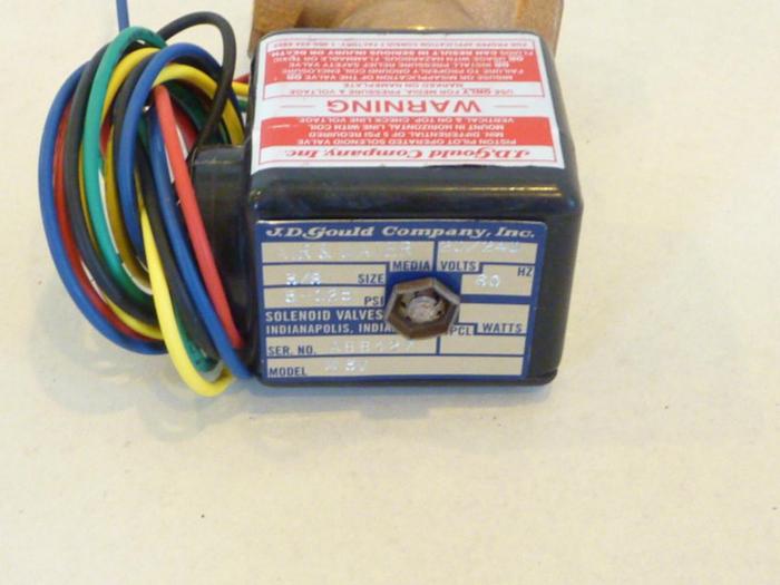 GOULD 3/8" M-3V Valve M038V3VB96012 NEW