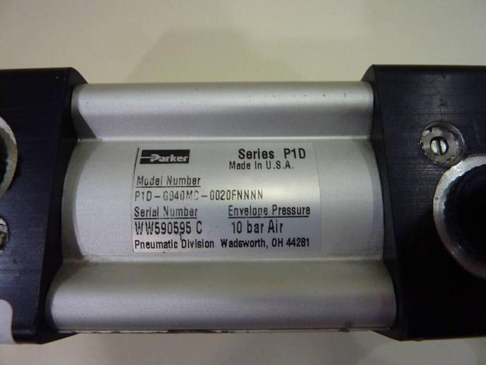 Used PARKER Air Cylinder P1D-G940MC-0020FNNNN #42232