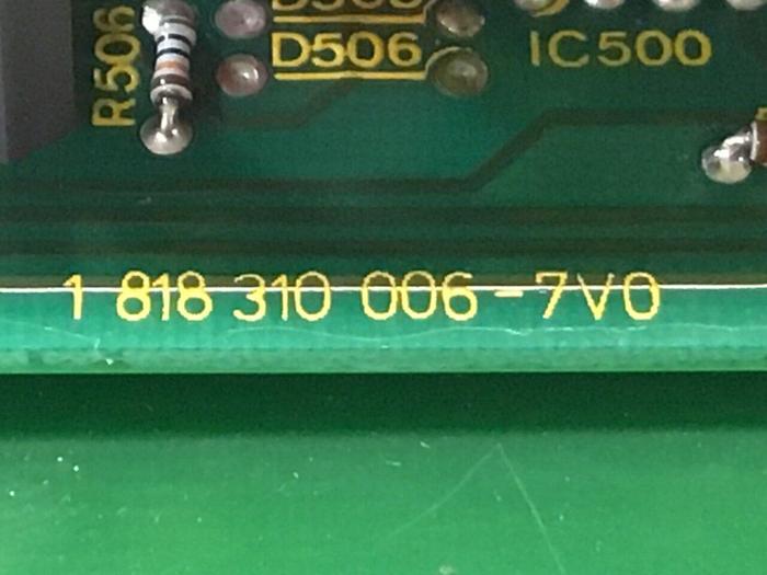 Used KRAUSS MAFFEI Amplifier Control Card KR 200 #120254