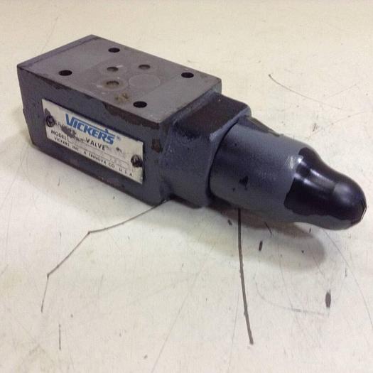 Used VICKERS Relief Valve CVGC 3 W 125 10 #89197