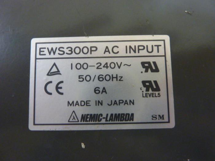 Used NEMIC-LAMBDA Power Supply EWS300P-24 #57826