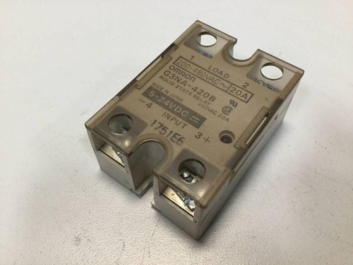 Used OMRON Solid State Relay G3NA-420B #98050