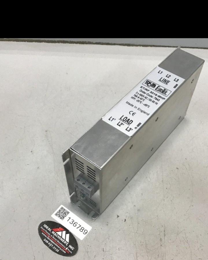 Used EUROTEK Line Reactor ET/RF 3016-MHP USED