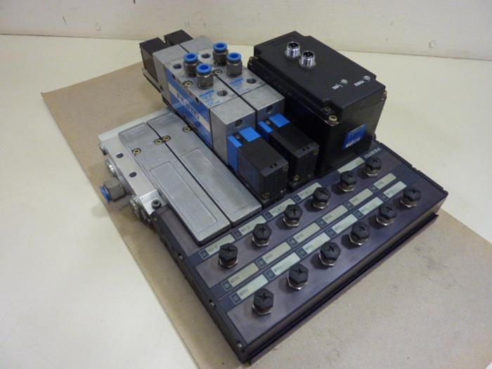 Used FESTO Control Block / Valve Terminal IFB8-02 #52704