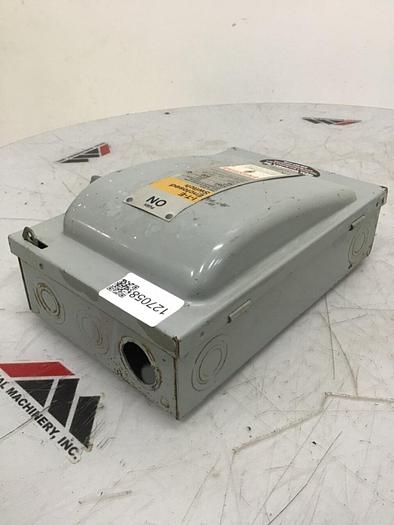 Used SIEMENS 30 Amp ITE Heavy Duty Vacu-Break F-351 #127058
