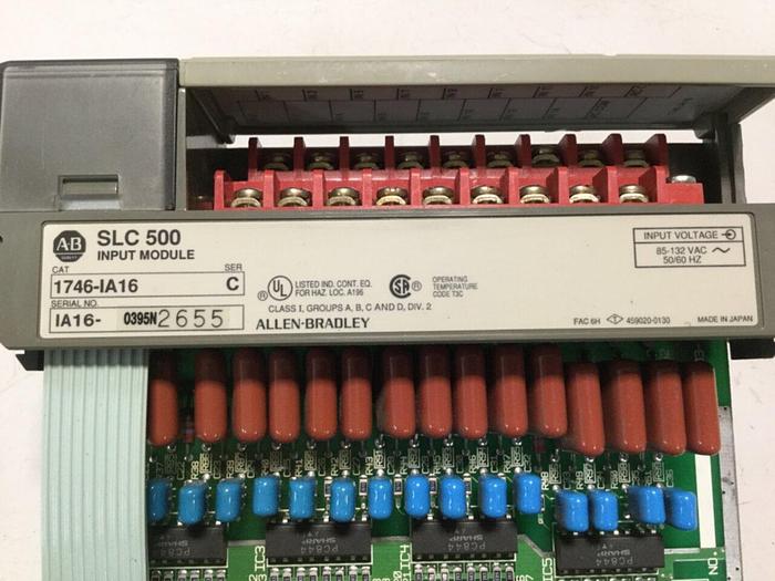 Used ALLEN BRADLEY Input Module 1746-IA16 SER C #111214