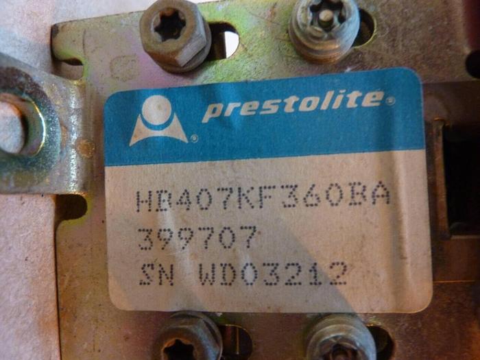 Used PRESTOLITE Contactor HB407KF360BA #38498