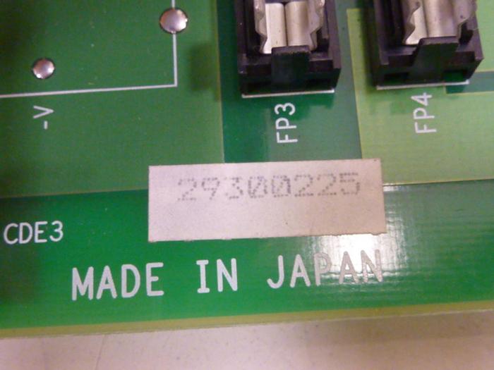 Used BSK Toyo Dengen Circuit Board A61566-1 #60913