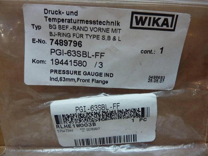 SWAGELOK Front Flange Kit PGI-63SBL-FF #39280