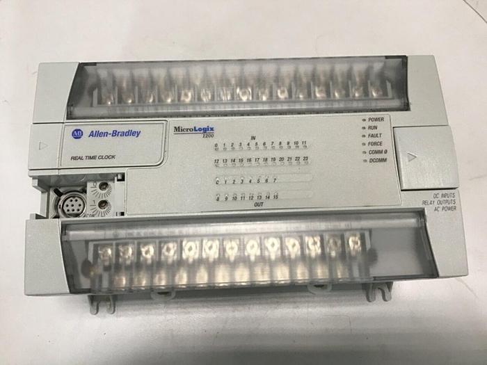 Used ALLEN BRADLEY MicroLogix 1200 1762-L40BWA SER C #144873