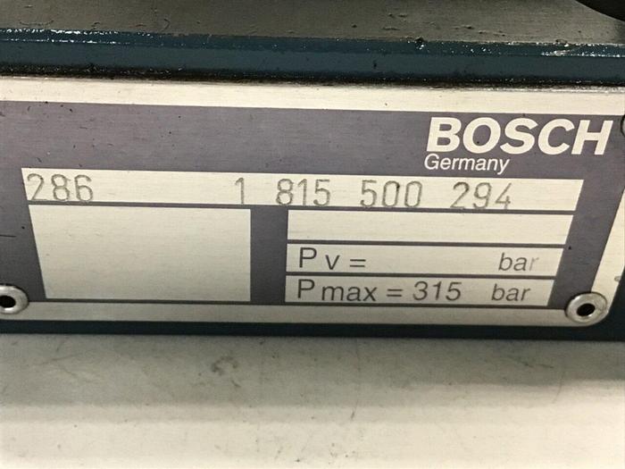 Used BOSCH Proportional Pressure Relief Valve 0 811 402 019 Used