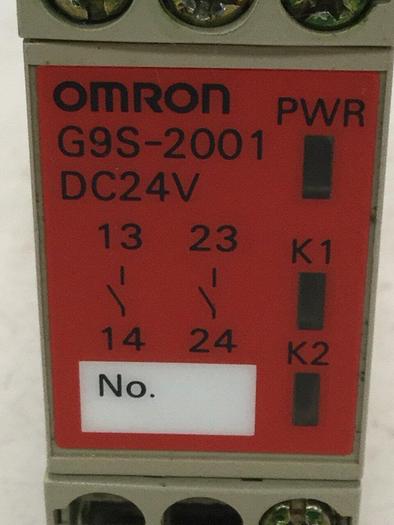 Used OMRON Safety Relay G9S-2001 #103970