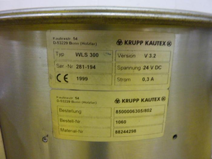 Used KAUTEX Hopper WLS 300 #66621