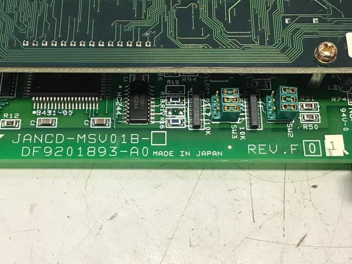 Used YASKAWA Circuit Board JANCD-MSV01B #131027