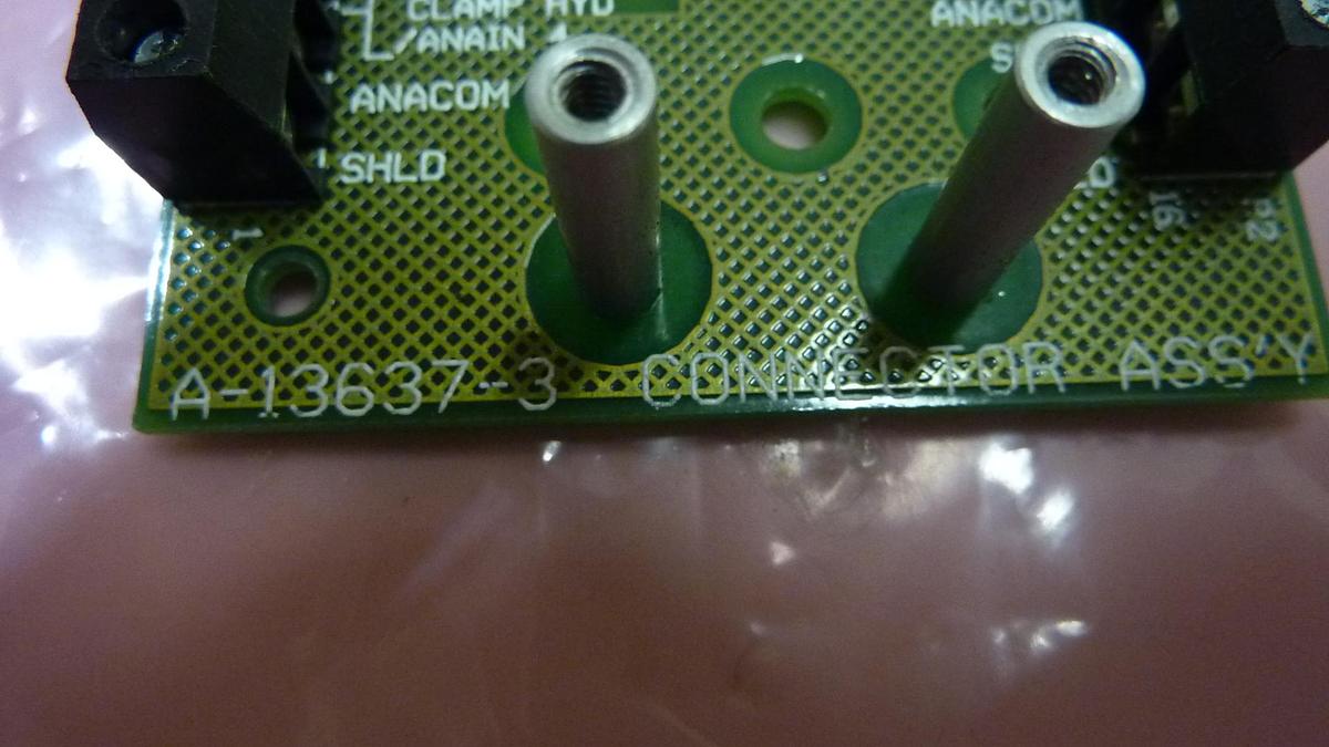 Used BARBER COLMAN Connector Assembly PC Board A-13637-3 Used
