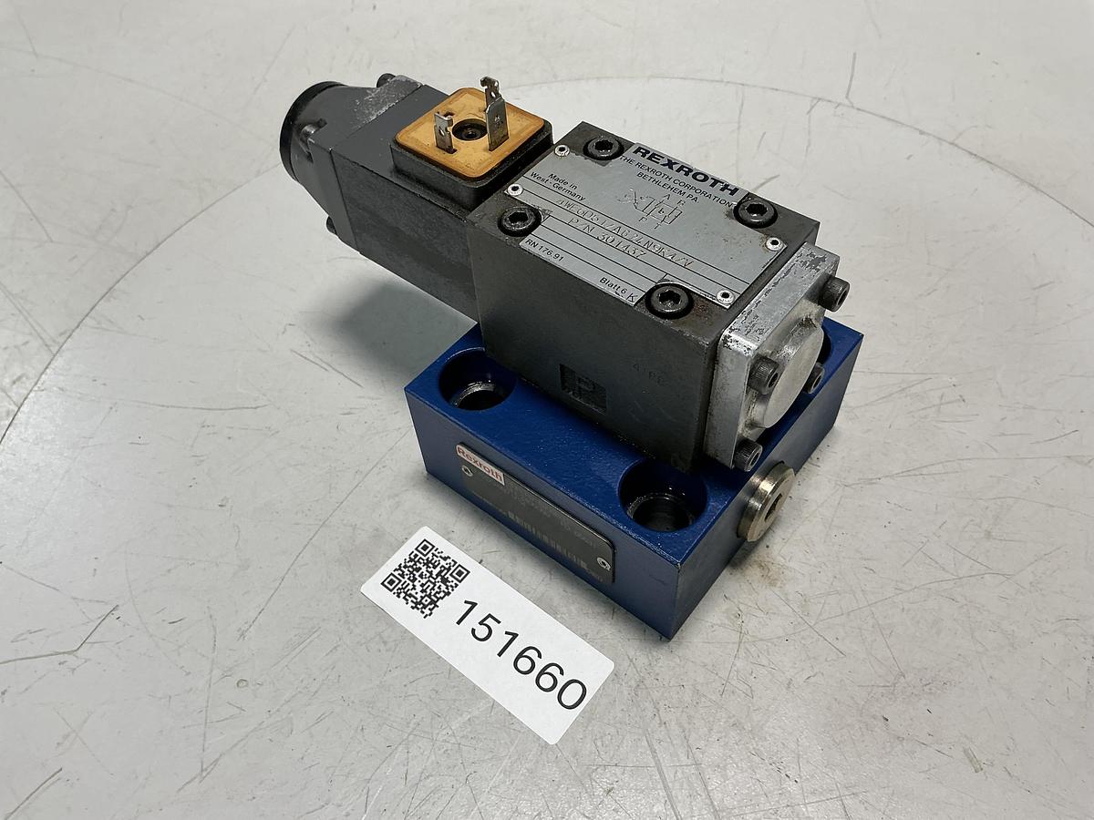 Used REXROTH 4WE6D51/AG24N9K4/V