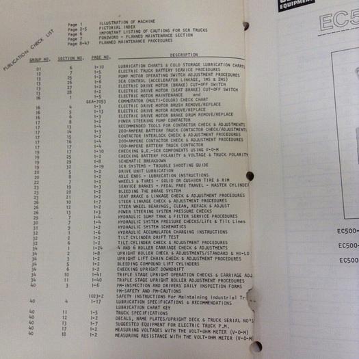 Used CLARK EQUIPMENT Manual PMA 383 #70741