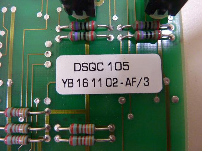 Used ABB Teach Pendant Circuit Board YB161102-AF/3 DSQC 105 Used